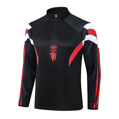 Fato de Treino M-United 2024-25 - Camisola com Fecho