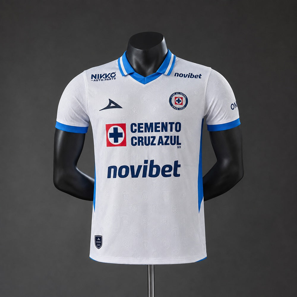 Camisola CD Cruz Azul 2026-27 Alternativa Branca Versão Jogador