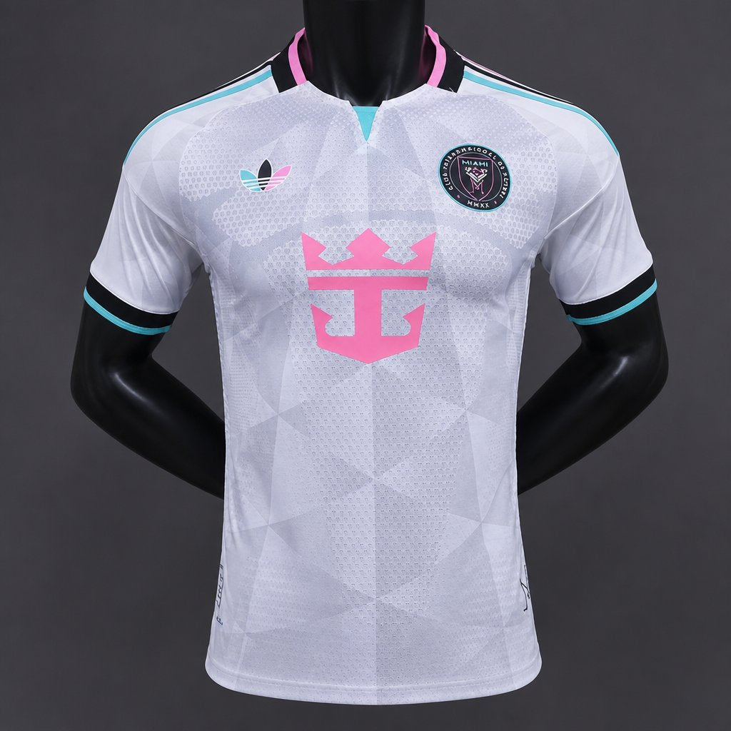 Camisola Inter Miami CF 2026-27 Alternativa Branca Versão Jogador