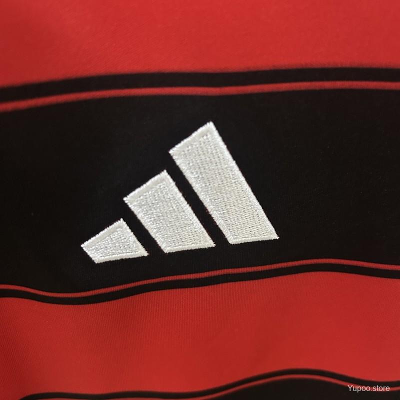 Camisola CR Flamengo 2025-26 Principal Lisa Versão Mulher