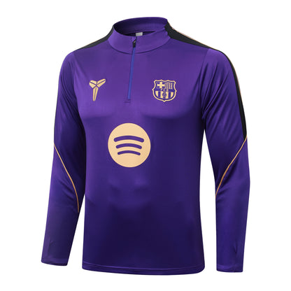 Fato de Treino FC Barcelona 2026-27 - Camisola com Fecho