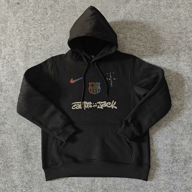 Sweat FC Barcelona 2025-26 Travis Scott Preta