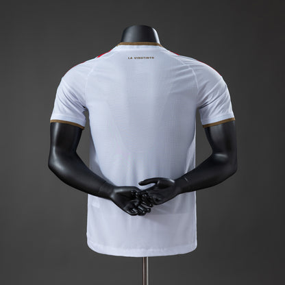 Camisola Venezuela 2026 Alternativa Branca Versão Jogador