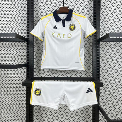 Kit Criança Al-Nassr FC 2025-26 Alternativo
