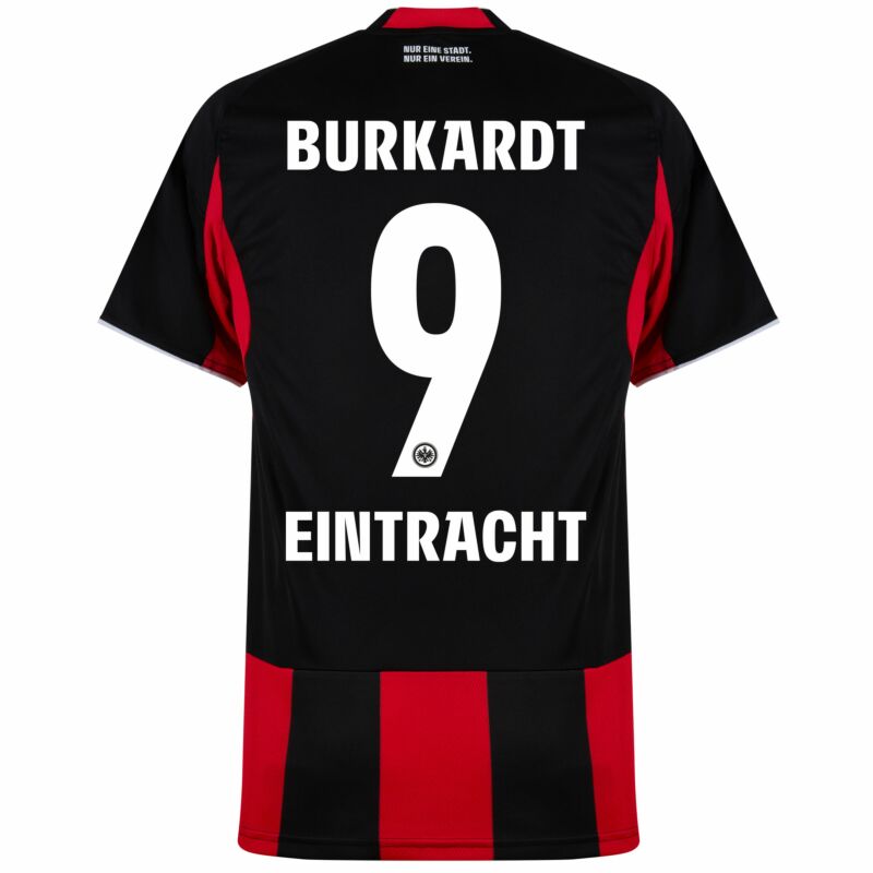 Camisola SG Eintracht Frankfurt 2025-26 Principal Versão Adepto BURKARDT #9