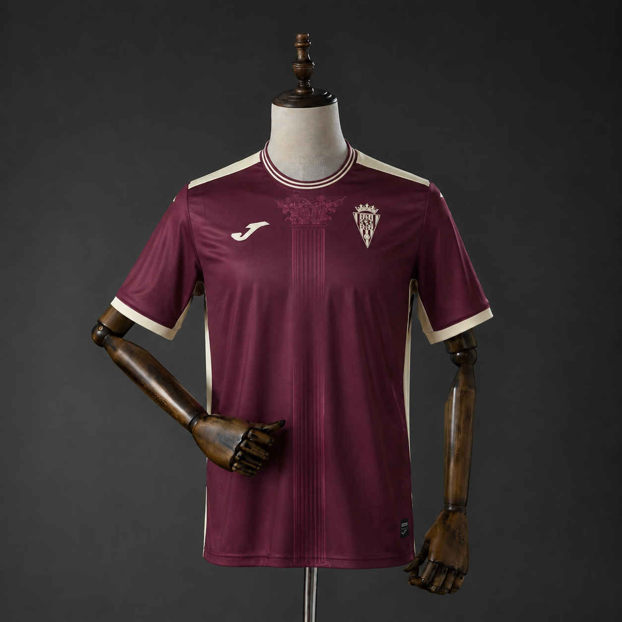 Camisola Cordoba CF 2026-27 Alternativa Vermelha Versão Adepto