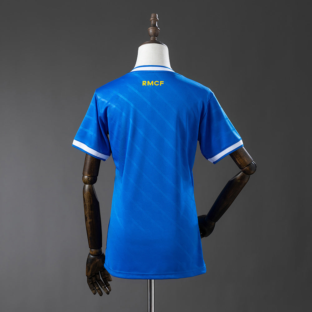 Camisola Real Madrid CF 2025-26 Alternativa Azul Versão Mulher