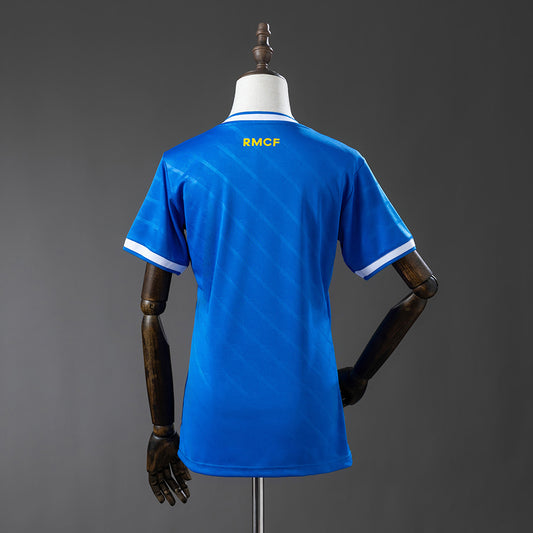 Camisola Real Madrid CF 2025-26 Alternativa Azul Versão Mulher
