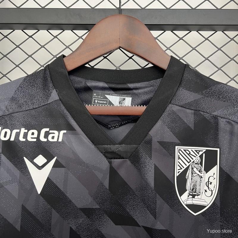 Camisola Vitoria SC 2025-26 Alternativa Preta Versão Adepto