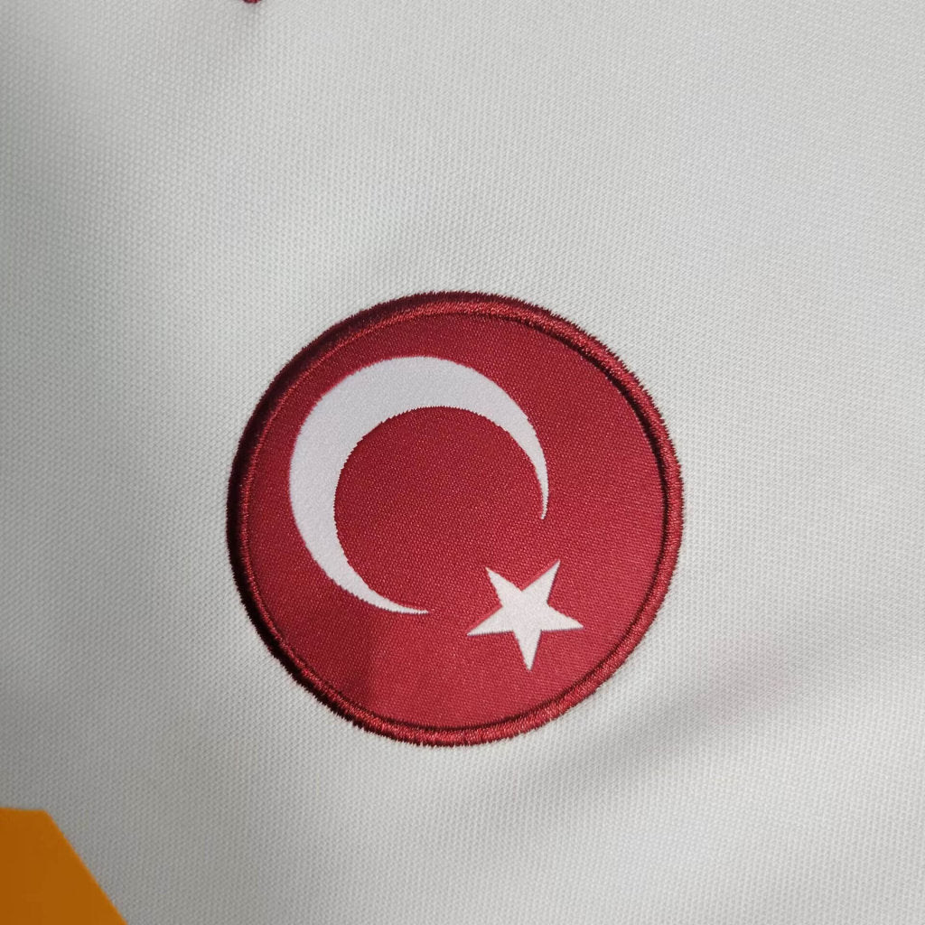 Camisola Galatasaray 2023-24 Alternativa Branca Versão Adepto