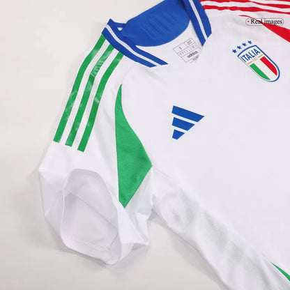 Camisola Italia 2024 Alternativa Branca Versão Adepto