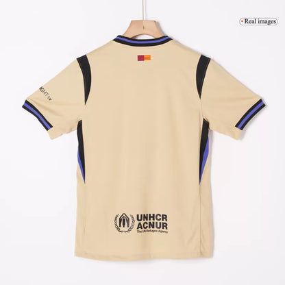 Camisola FC Barcelona 2025-26 Alternativa Amarela Versão Adepto