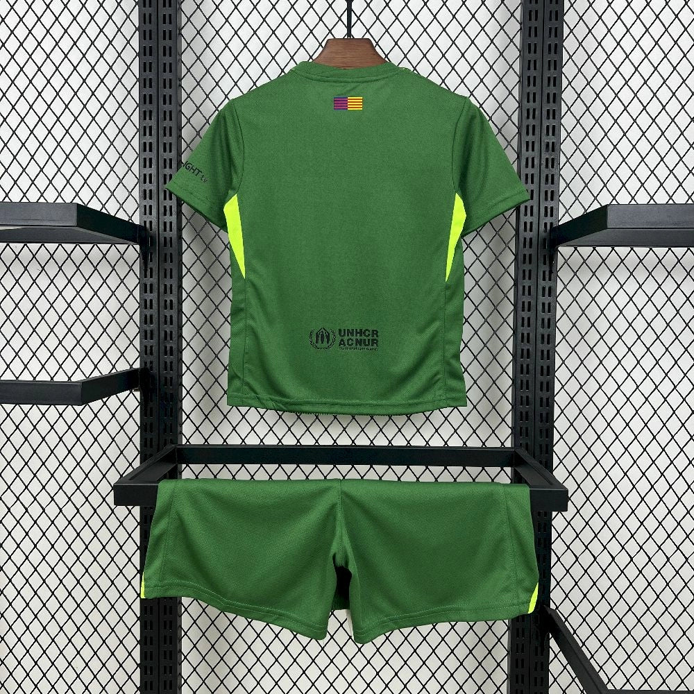 Kit Criança FC Barcelona 2025-26 Guarda-Redes