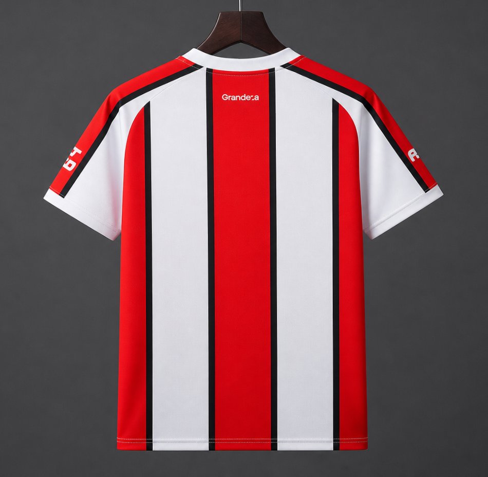 Camisola CA River Plate 2026-27 Alternativa Riscas Versão Adepto