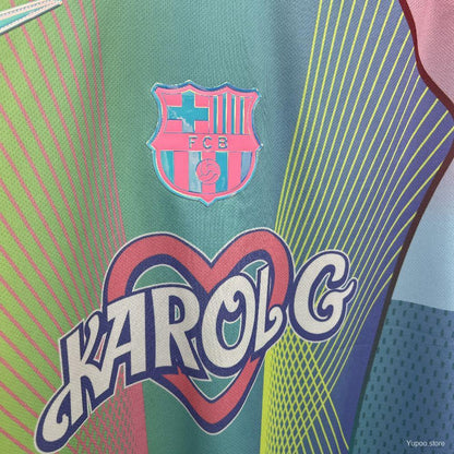 Camisola Barcelona FC 2025-26 Edição Karol G Versão Adepto