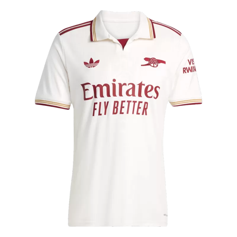 Camisola ARS 2025-26 Alternativa Branca Versão Adepto