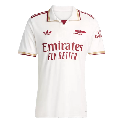Camisola ARS 2025-26 Alternativa Branca Versão Adepto
