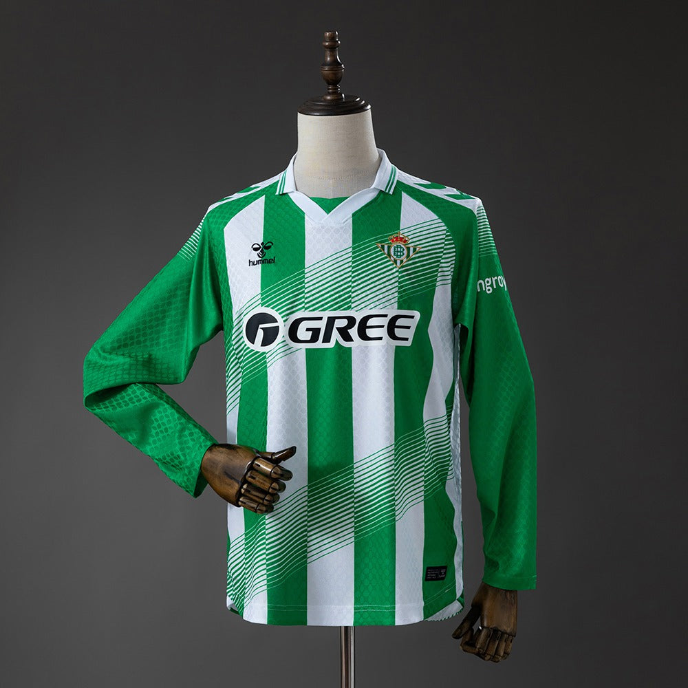 Camisola Manga Comprida Real Bétis 2026-27 Principal UCL Versão Adepto