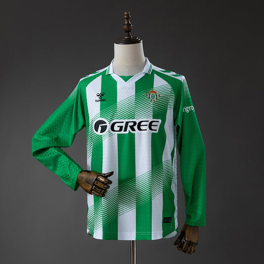 Camisola Manga Comprida Real Bétis 2026-27 Principal UCL Versão Adepto