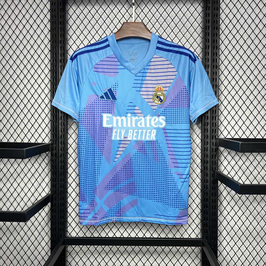 Camisola Real Madrid CF 2024-25 Guarda-Redes Versão Adepto