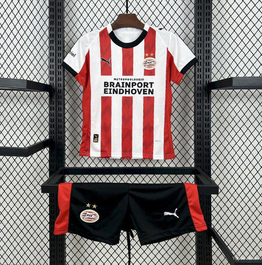 Kit Criança PSV Eindhoven 2025-26 Principal
