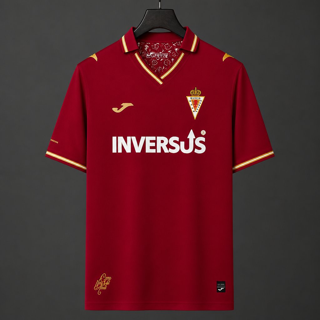 Camisola Real Murcia CF 2026-27 Principal Versão Adepto