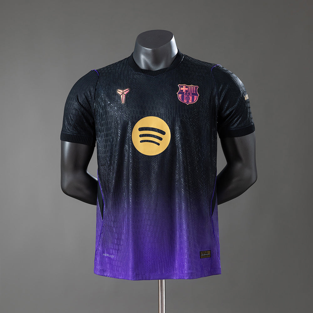 Camisola FC Barcelona 2026-27 Alternativa Roxa Versão Jogador