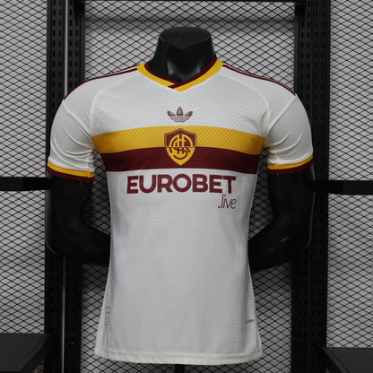 Camisola AS Roma 2026-27 Alternativa Branca Versão Jogador