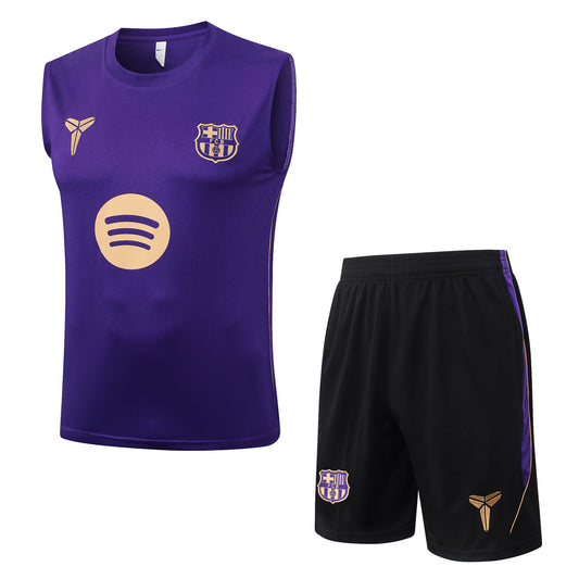 Kit Treino Manga Cava FC Barcelona 2026-27