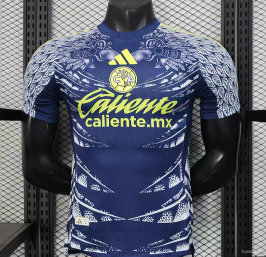 Camisola CF America 2025-26 Alternativa Azul Versão Jogador