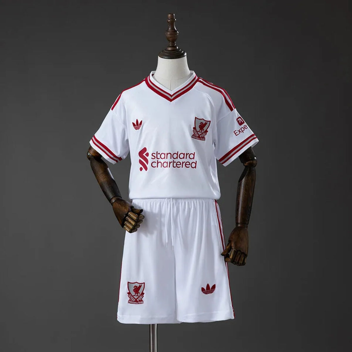 Kit Criança LIV 2026-27 Alternativo Branco