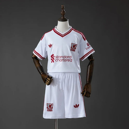 Kit Criança LIV 2026-27 Alternativo Branco