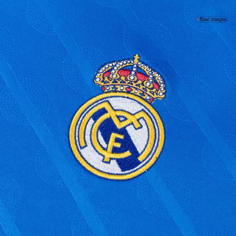 Camisola Real Madrid CF 2025-26 Alternativa Azul Versão Adepto MBAPPÉ #10