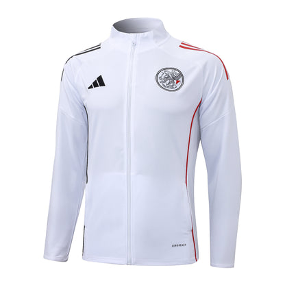 Fato de Treino AFC Ajax 2025-26- Casaco sem Capuz