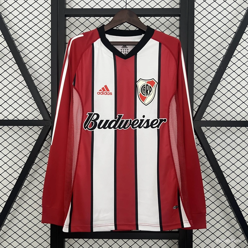 Camisola Manga Comprida CA River Plate 2003-04 Alternativa