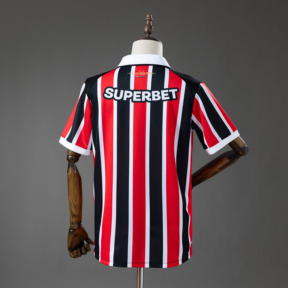 Camisola São Paulo FC 2026-27 Alternativa Riscas Versão Adepto