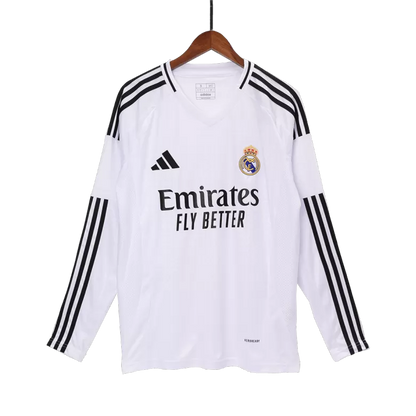 Camisola Manga Comprida Real Madrid CF 2024-25 Principal Versão Adepto