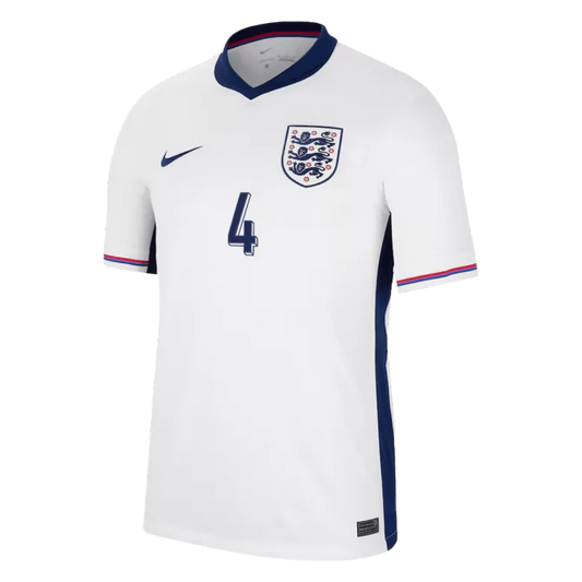 Camisola Inglaterra 2024 Principal Versão Adepto RICE #4