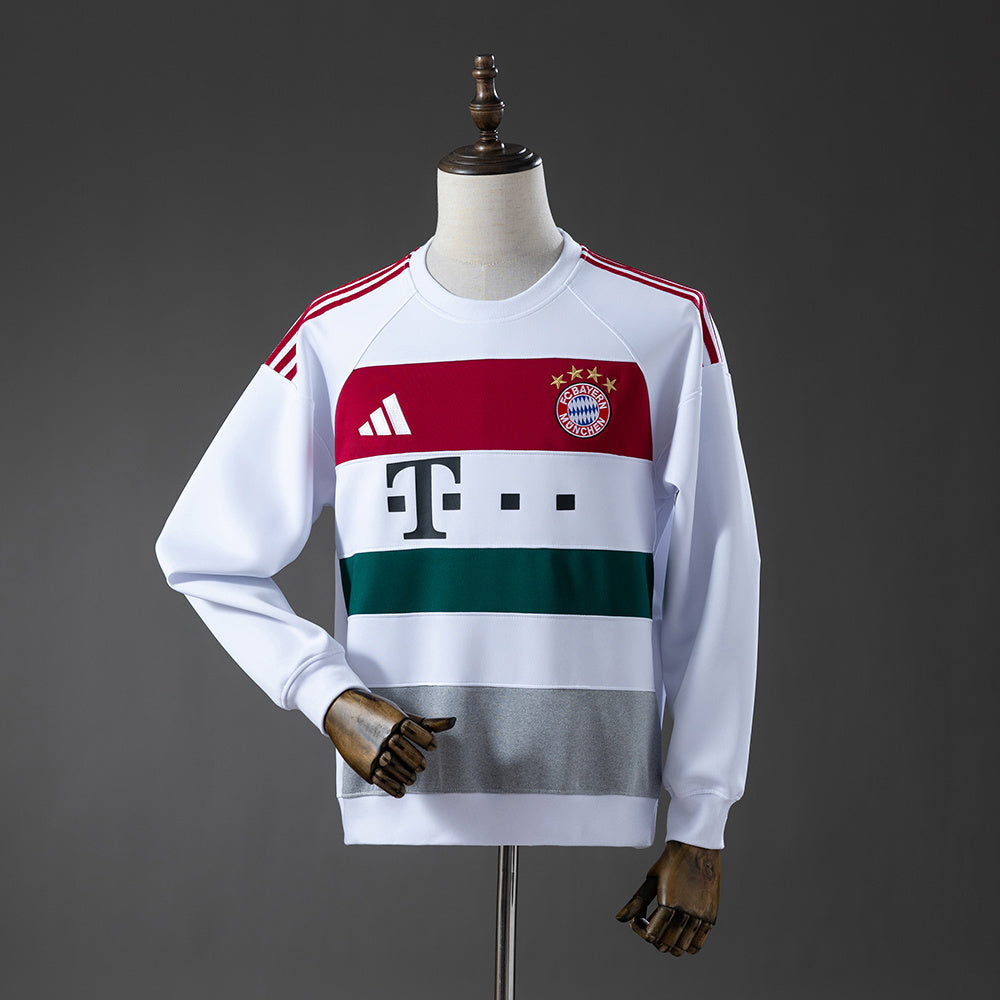 Sweat FC Bayern Munique 2025-26 Branca