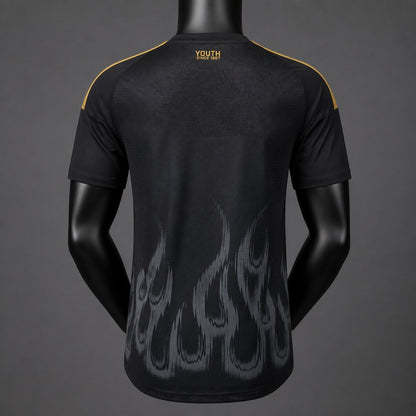 Camisola Juventus FC 2026-27 Alternativa Preta Versão Jogador