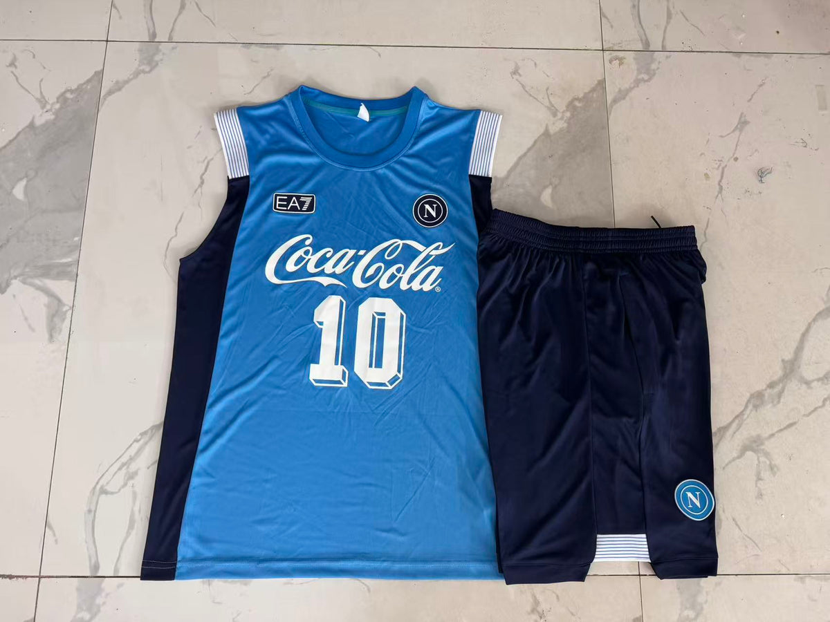 Kit Treino Manga Cava Napoles 2026-27
