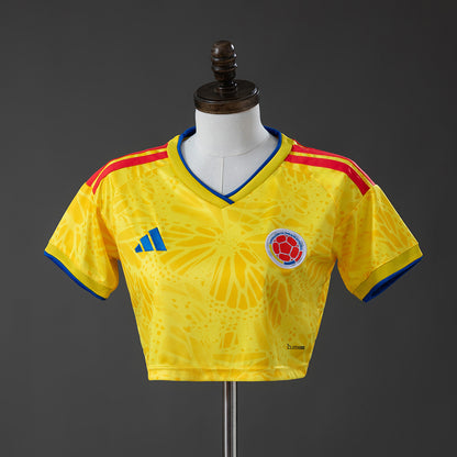 Crop Top Mulher Colombia 2026 Principal