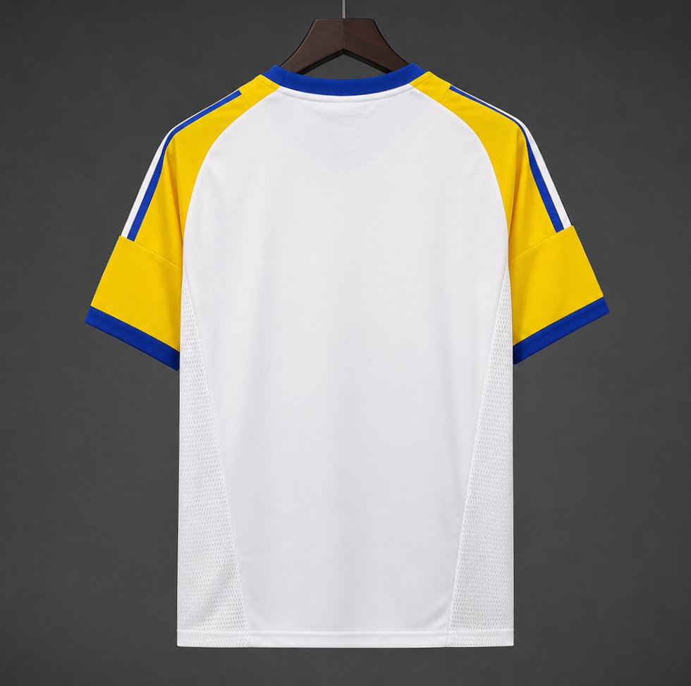 Camisola Suecia 2002 Alternativa Branca Versão Adepto