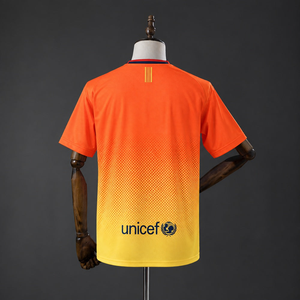 Camisola FC Barcelona 2012-13 Alternativa Laranja Versão Adepto