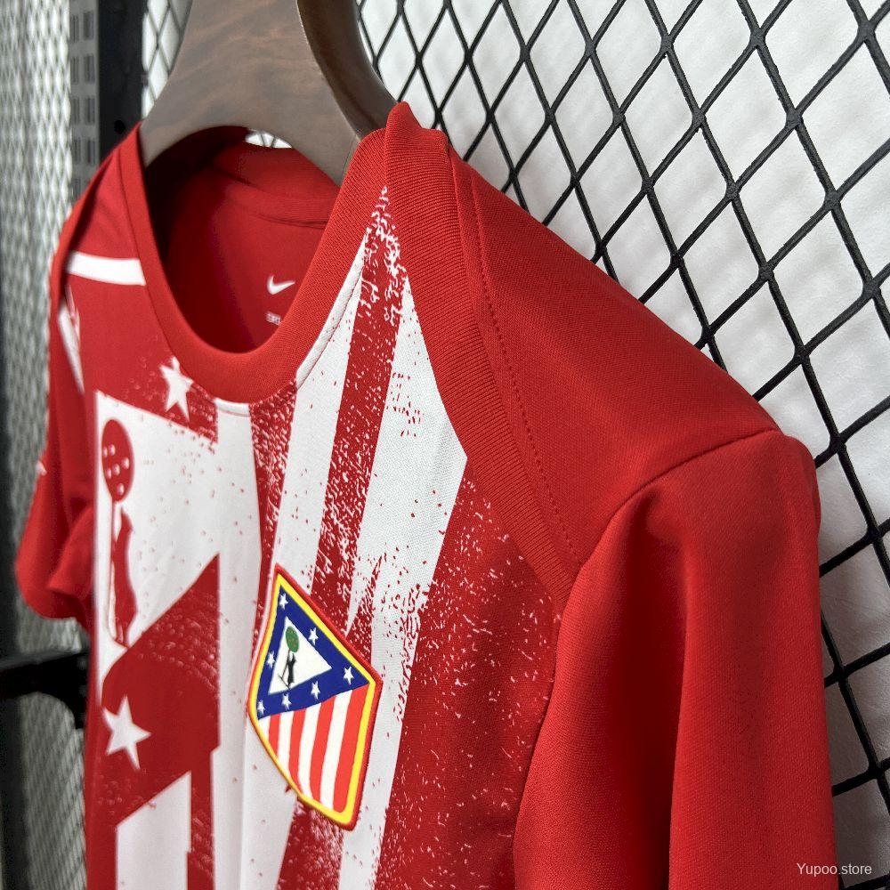 Camisola Atletico Madrid 2025-26 Pre-Match Versão Adepto