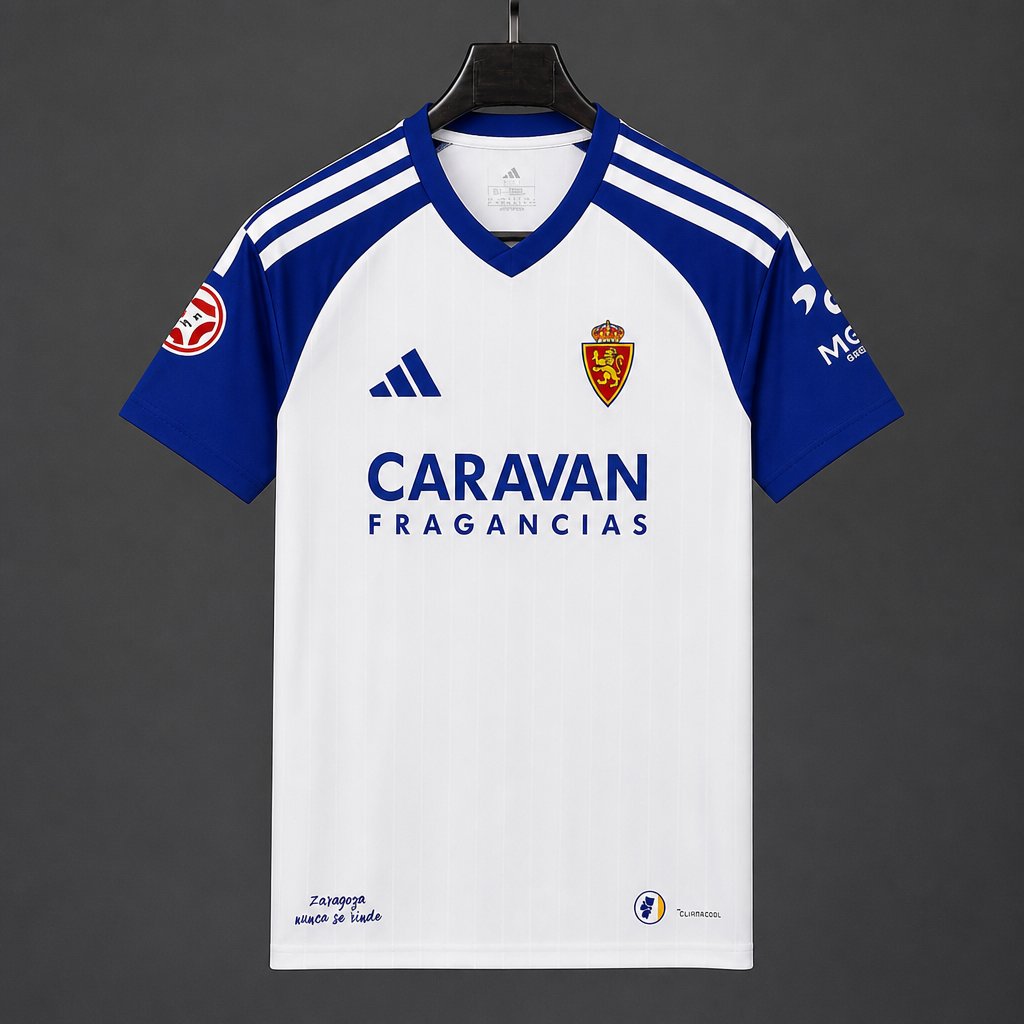 Camisola Real Saragoça 2026-27 Principal Versão Adepto