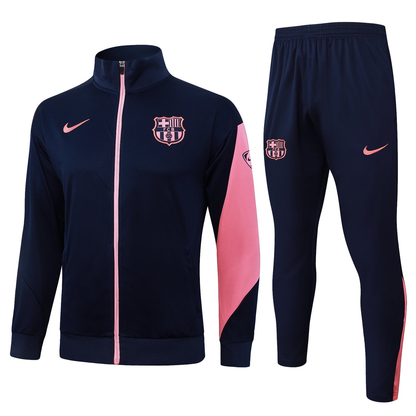 Fato de Treino FC Barcelona 2025-26 - Casaco sem Capuz