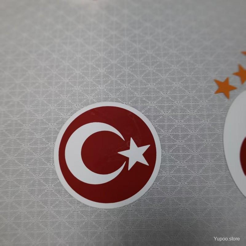 Camisola Galatasaray 2025-26 Alternativa Branca Versão Jogador