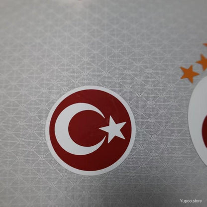Camisola Galatasaray 2025-26 Alternativa Branca Versão Jogador