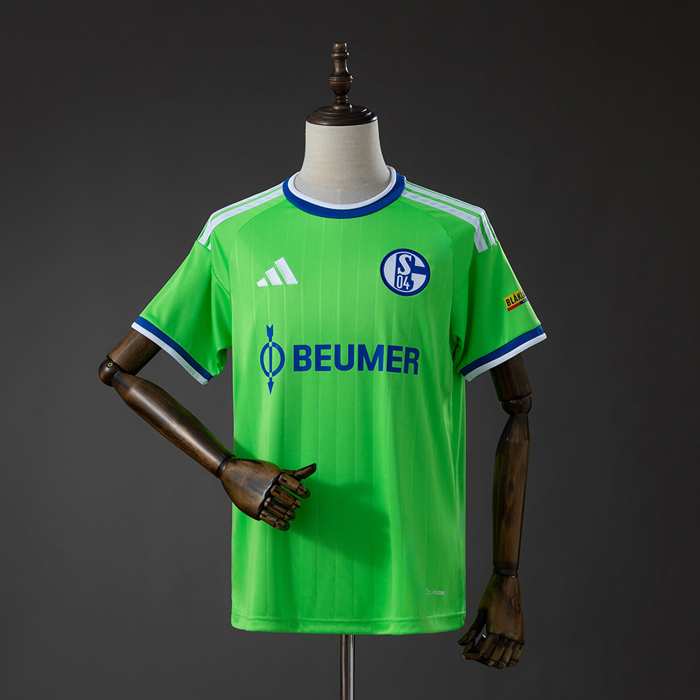 Camisola Schalke 04 2026-27 Alternativa Verde Versão Adepto